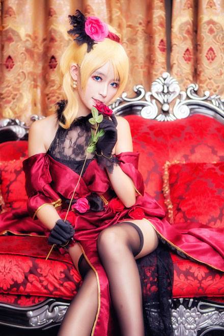 绚濑绘里化装舞会精美COS（2）