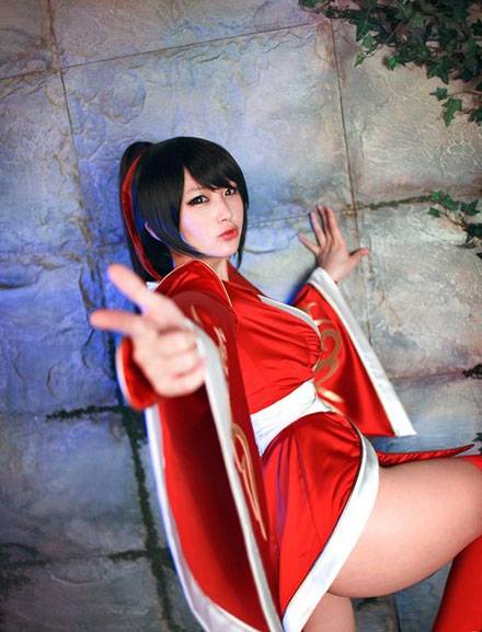 螺旋猫Doremi阿卡丽鬼舞姬版COS（2）