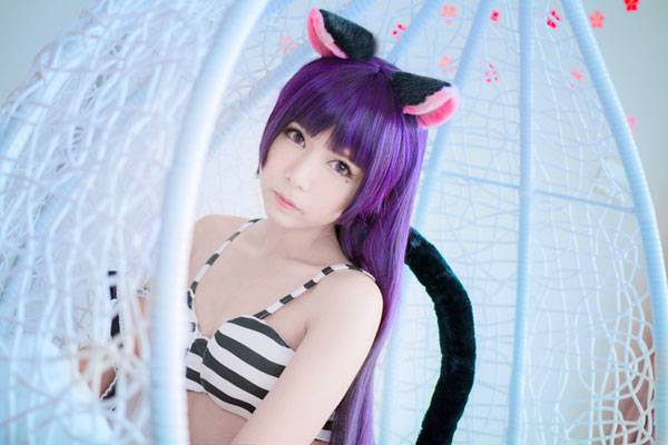 贫乳少女五更琉璃比基尼COS（10）