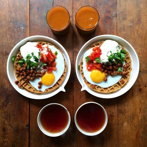 30天不重样的早餐美食摄影作品