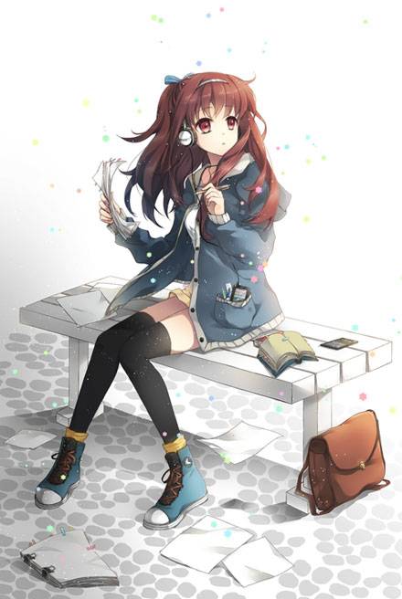 二次元热裤美少女美图赏二（14）