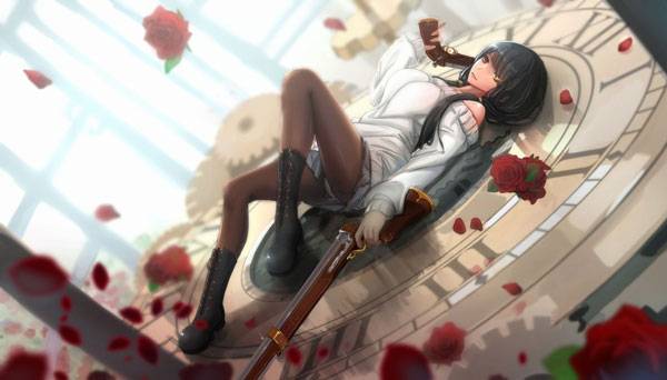 帅气枪械美少女美图四（13）