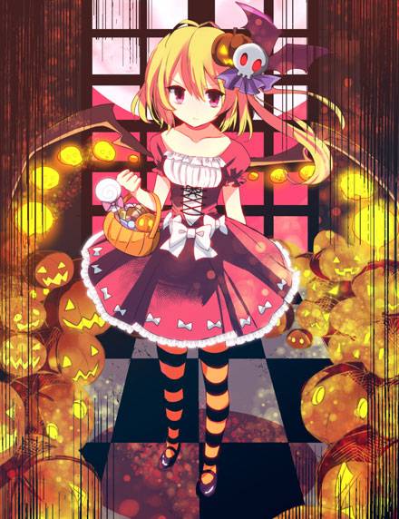 二次元万圣节美少女精美图集（9）