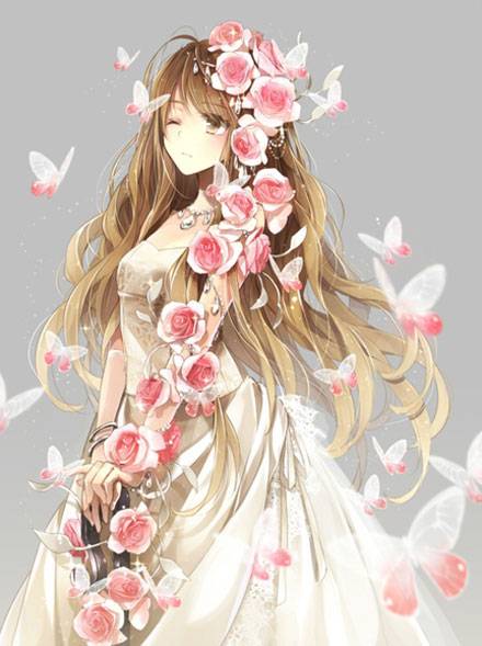 二次元婚纱美少女图集2(3)