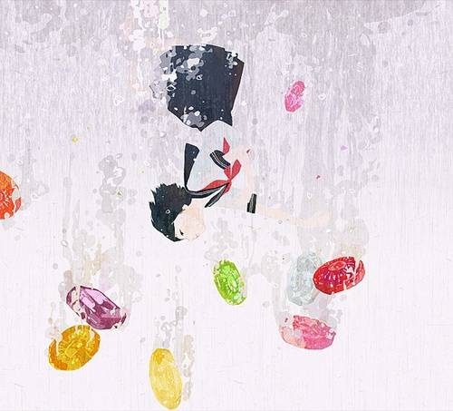 纯（Jun）插画作品图包分享：制服少女的忧郁[121P]