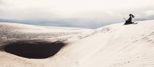 弯弓辞_摄影师无限TX的古风人像摄影