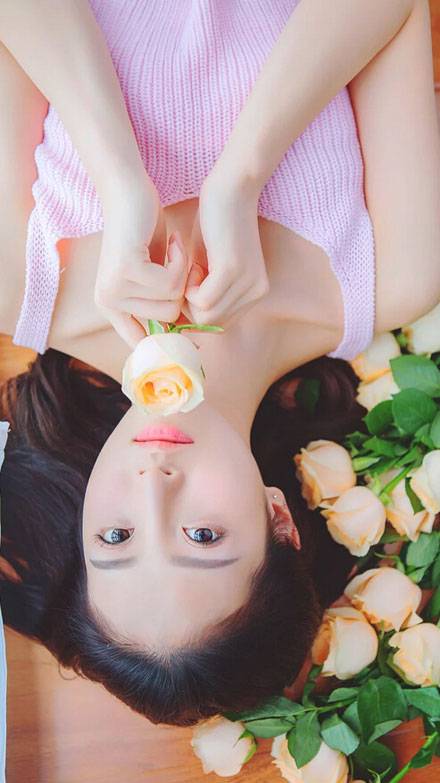 气质养眼美女甜美图片写真（5）