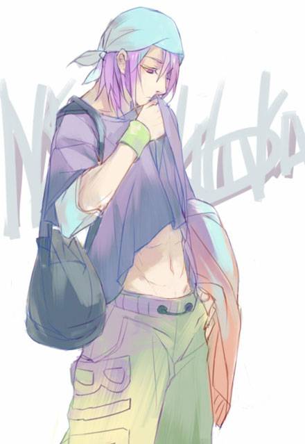 天然呆吃货紫原敦美图集(13)