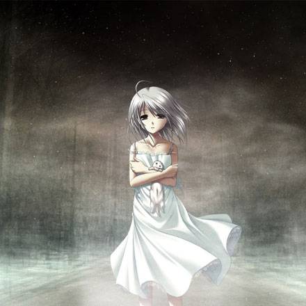 《白色透明》动漫美少女图片写真集大全(14)