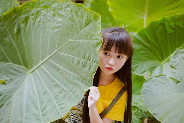 元气少女户外清新写真图片写真（5）