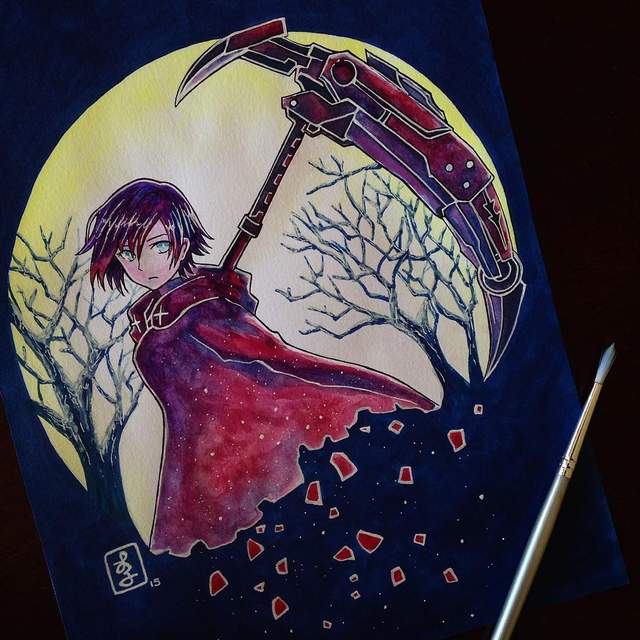 《迪士尼公主半颜艺术画》细緻的色铅笔表现出不一样的插图 - 图片5