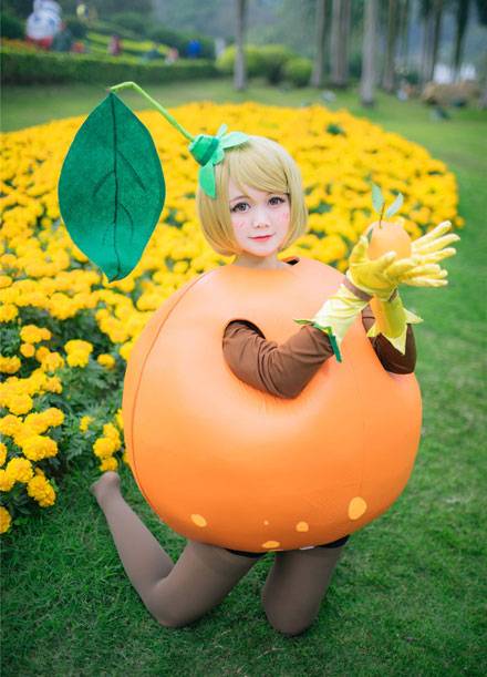 清纯萌妹小泉花阳可爱COS(3)