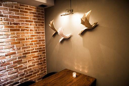 韩国PAPA的立体动物纸艺雕塑设计作品