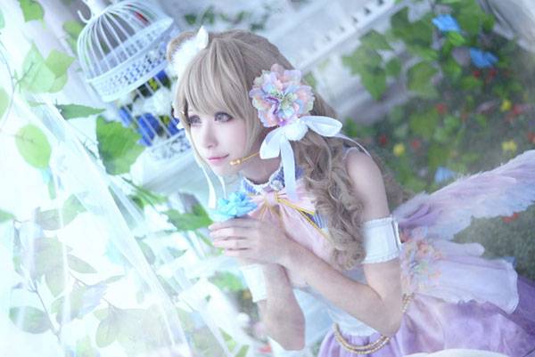 甜美萌妹南小鸟白色情人节COS（7）