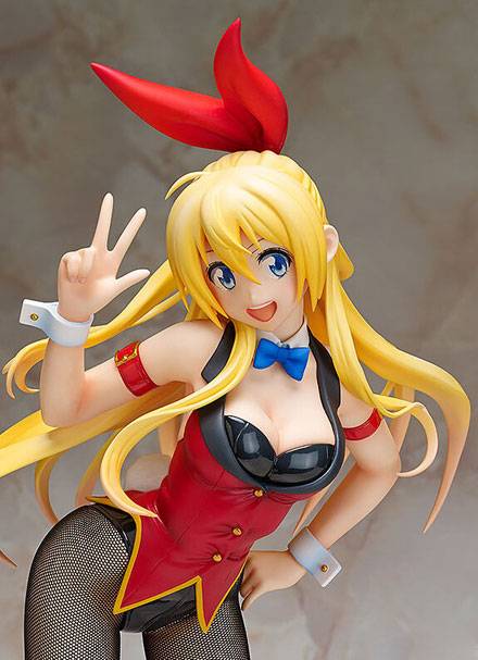 《伪恋》桐崎千棘黑丝兔女郎手办图赏（5）