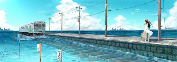 铁道动漫美少女美图赏析（7）