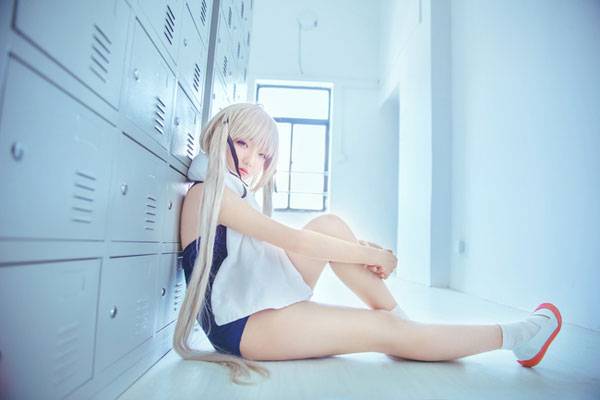 贫乳萝莉《缘之空》穹妹死库水COS（13）