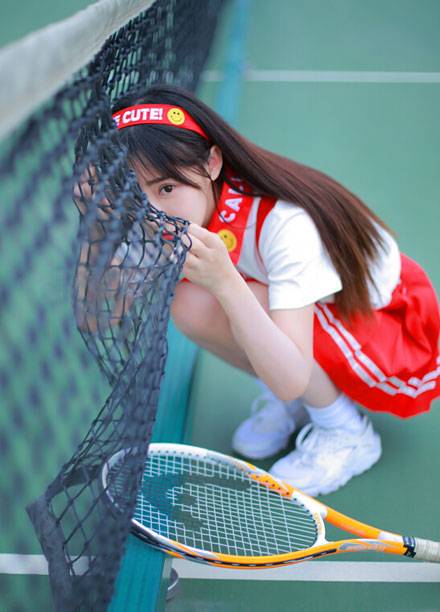 清纯网球少女小清新写真（5）