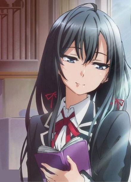 黑长直美少女雪之下雪乃美图(11)