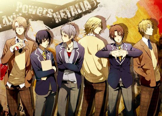 《黑塔利亚》美男图集(14)