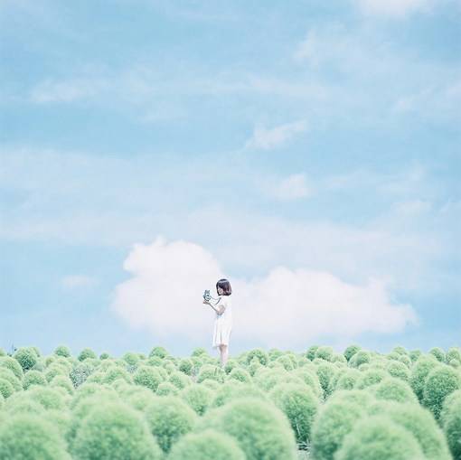 白色调日系小清新美图