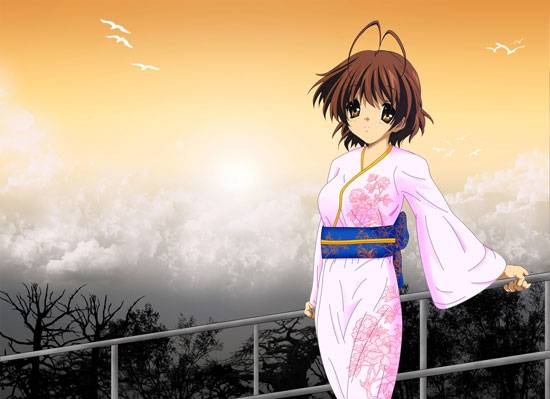 《CLANNAD》萌妹子古河渚图集(4)