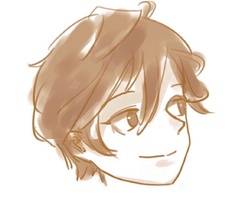 有个性的韩国范儿情侣微信插画头像