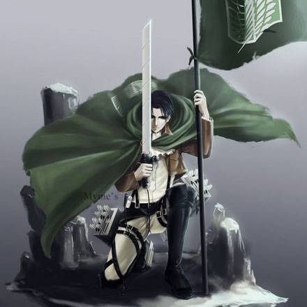 《进击的巨人》利维尔兵长图集(13)