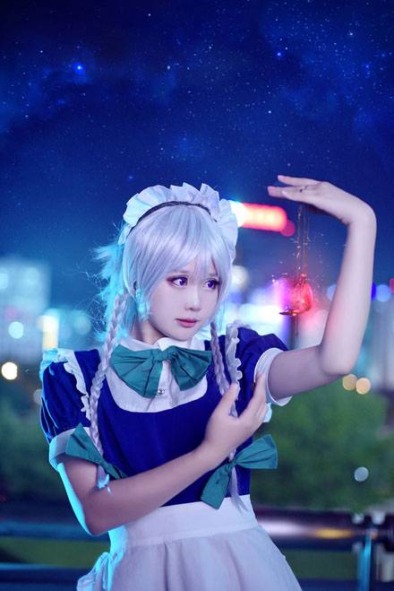 《东方project》十六夜咲夜COS（2）