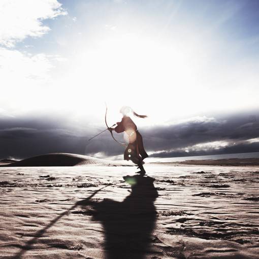 弯弓辞_摄影师无限TX的古风人像摄影