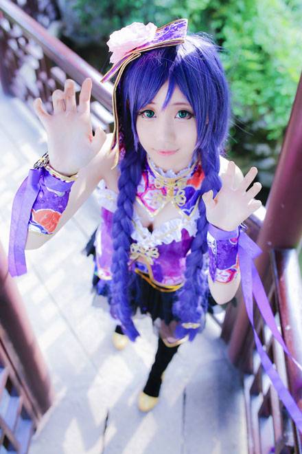 甜美萌妹东条希COS（2）