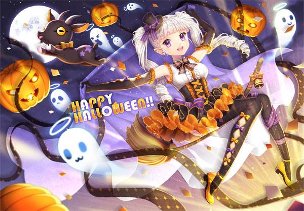 二次元万圣节美少女精美图集二（15）
