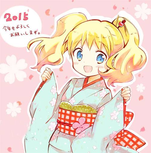 二次元美少女2015恭贺新年图集三（15）