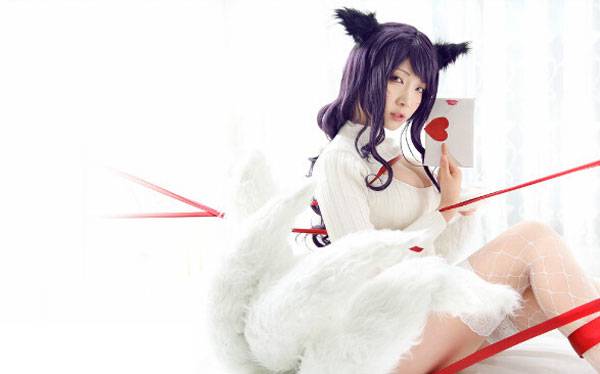 《英雄联盟》阿狸同人画版COS（9）