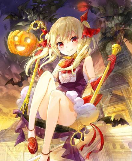 二次元万圣节美少女精美图集二（8）