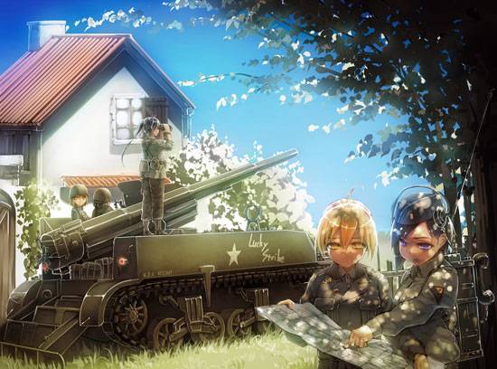 《少女与战车》美少女图赏(4)