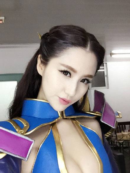3D女神蓝燕《雷霆之怒》代言COS（9）