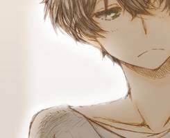 清纯可爱的日系画风二次元插画微信头像