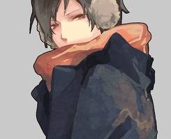 由插画剪裁来的唯美二次元风男生女生头像图片