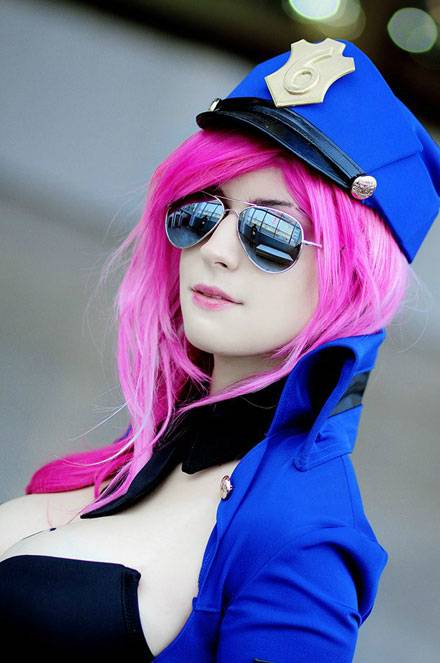 LOL皮城执法官蔚福利COS（11）