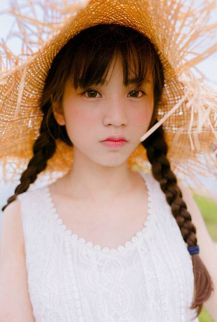 夏日小清新少女户外lomo图片写真（3）