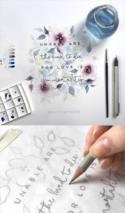 设计师DANGERDUST的手绘风格迷你英文字体设计