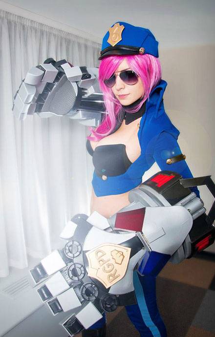 LOL皮城执法官蔚福利COS（9）