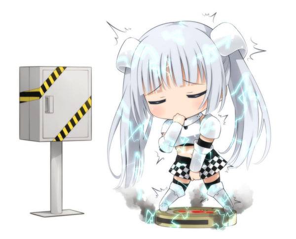 天然呆萝莉黑白小姐可爱图集（11）