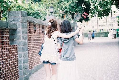 唯美孤单小清新女生美图