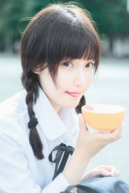 最美校服女生高晴日系制服写真（11）