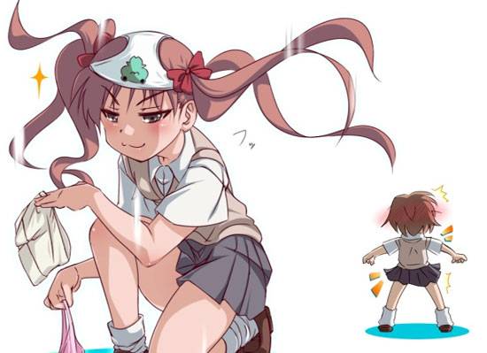 二次元头顶胖次美少女图赏(12)