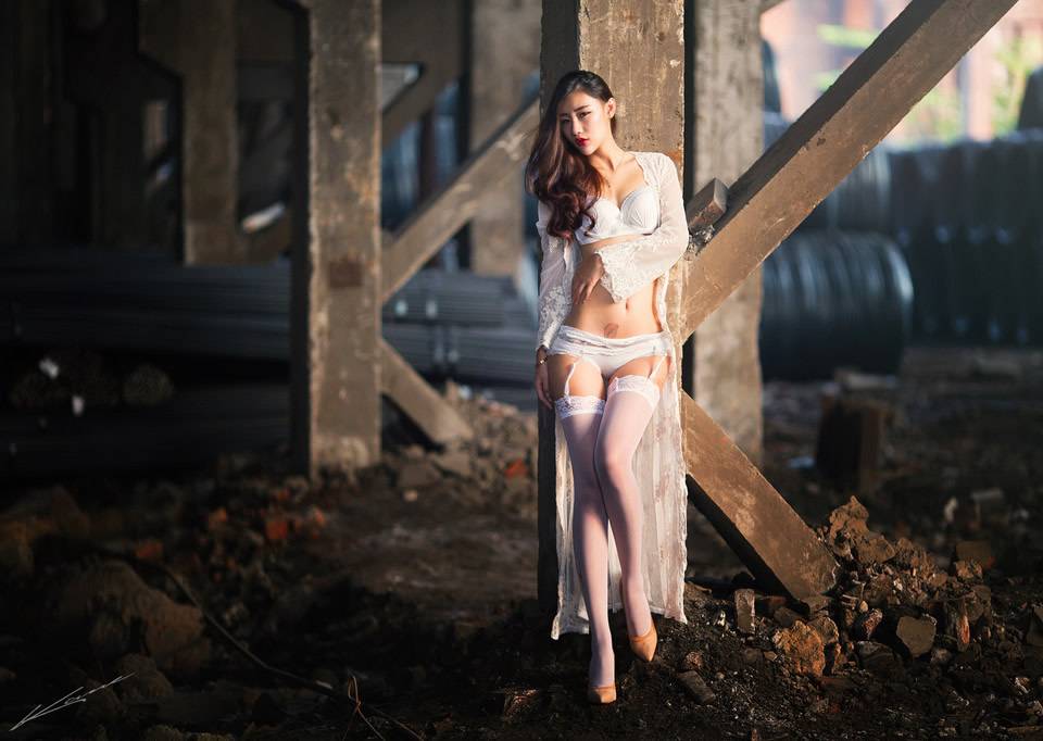 模特的柔美，第6张