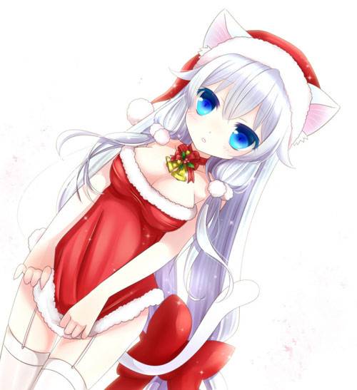二次元圣诞美少女美图赏五（5）