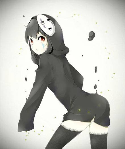 《千与千寻》无脸男的真相美图片(12)